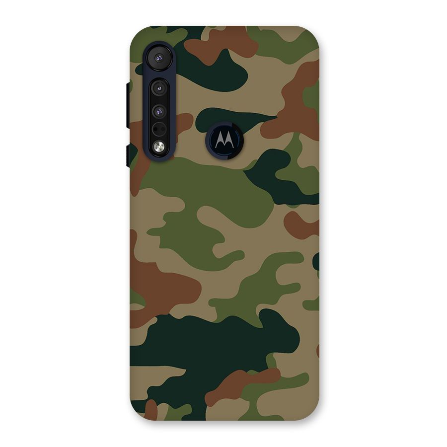 Army Camouflage Back Case for Motorola One Macro