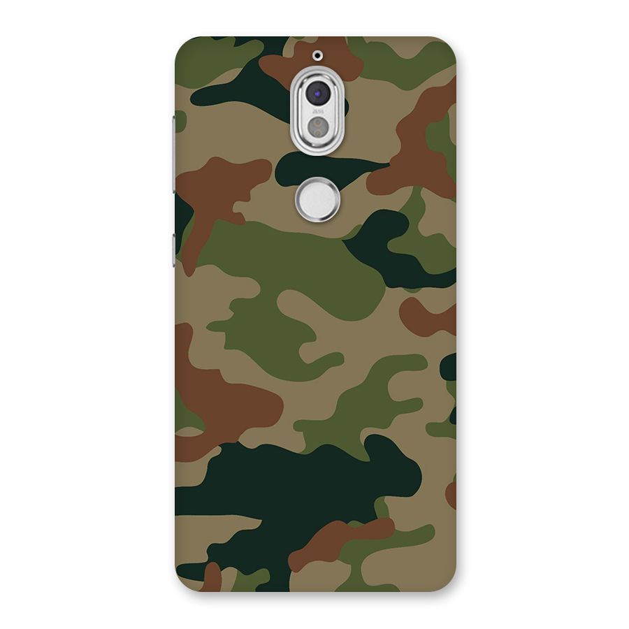 Army Camouflage Back Case for Nokia 7