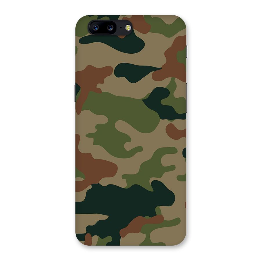 Army Camouflage Back Case for OnePlus 5
