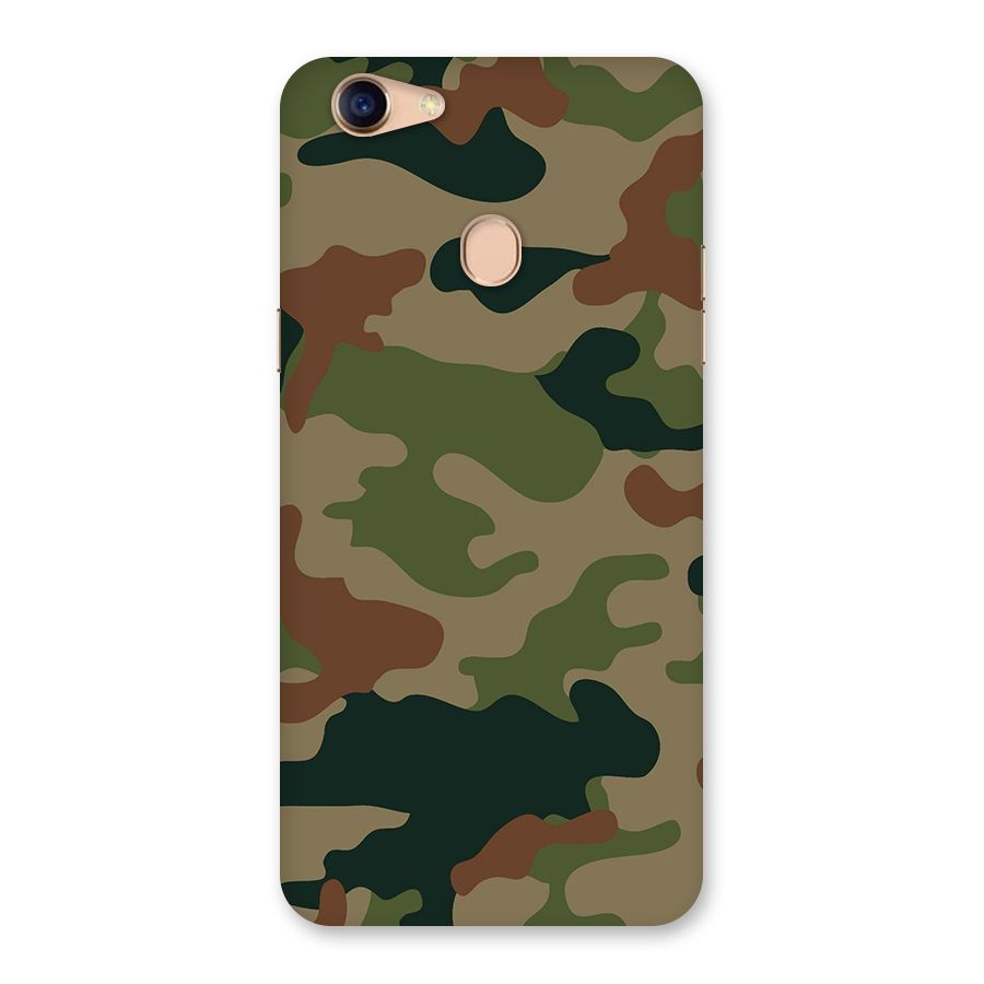 Army Camouflage Back Case for Oppo F5 Youth