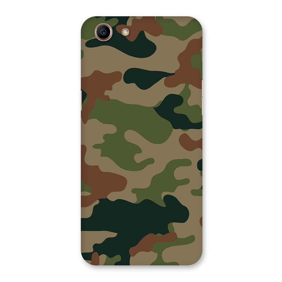Army Camouflage Back Case for Oppo A83 (2018)