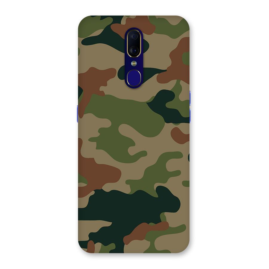 Army Camouflage Back Case for Oppo A9