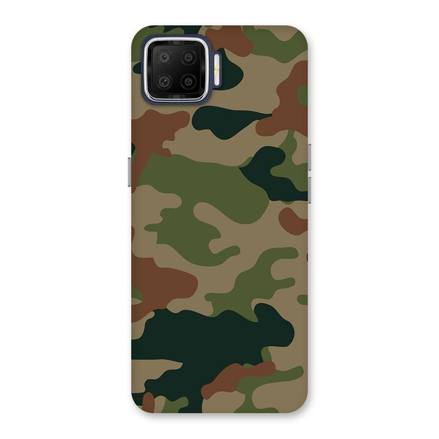 Army Camouflage Back Case for Oppo F17