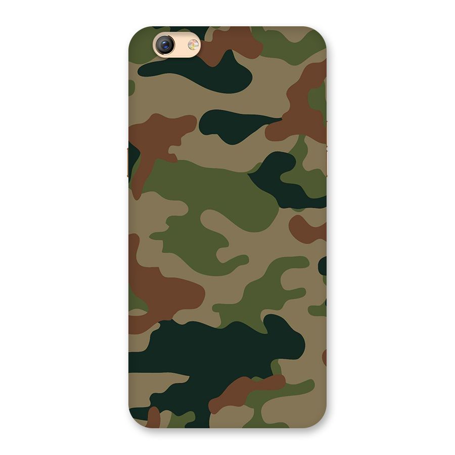 Army Camouflage Back Case for Oppo F3 Plus
