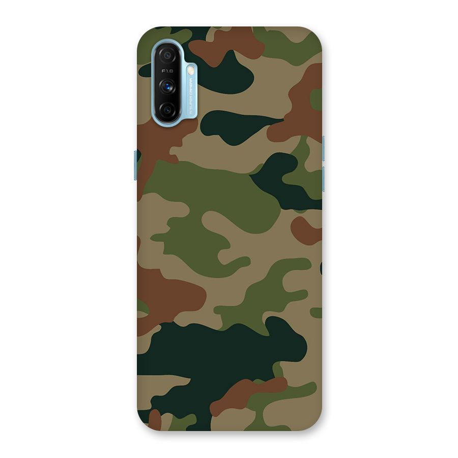 Army Camouflage Back Case for Realme Narzo 20A