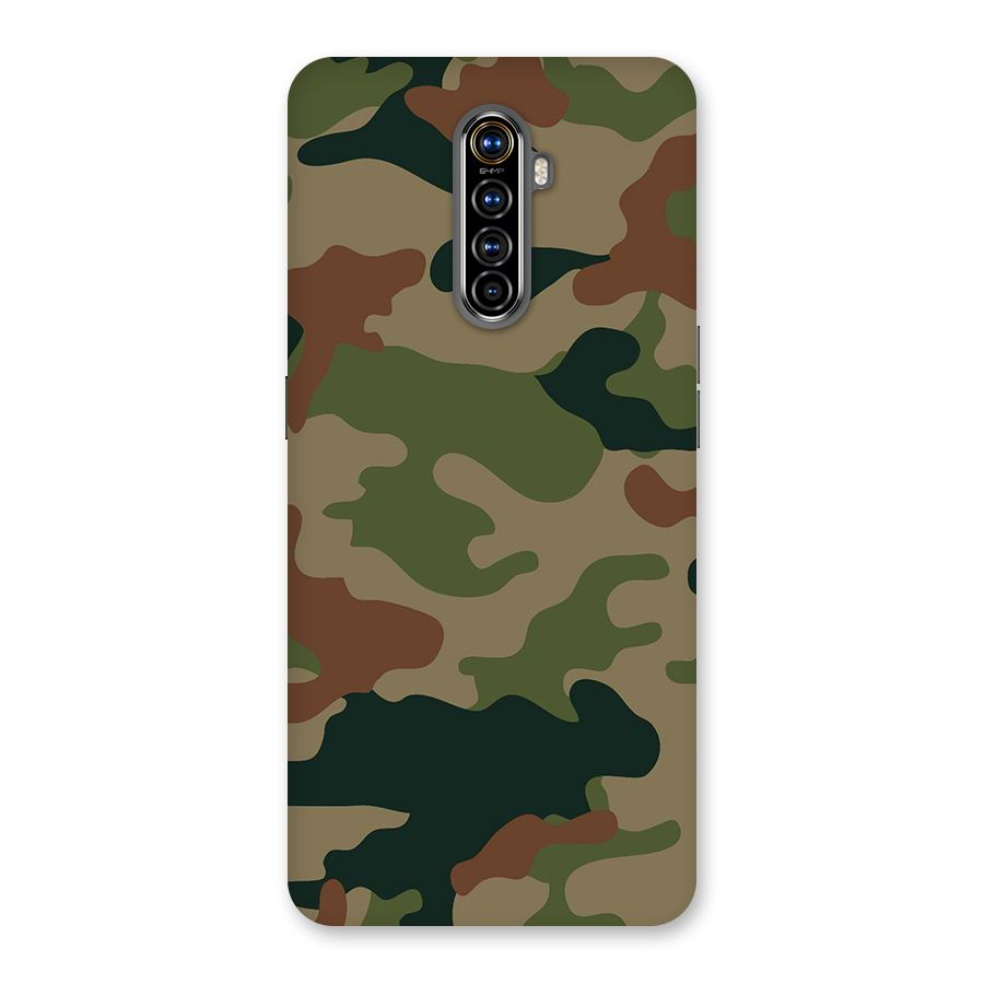 Army Camouflage Back Case for Realme X2 Pro