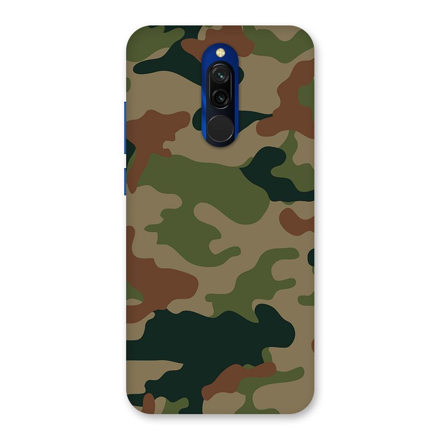Army Camouflage Back Case for Redmi 8