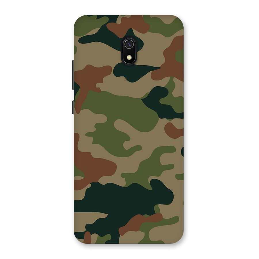 Army Camouflage Back Case for Redmi 8A
