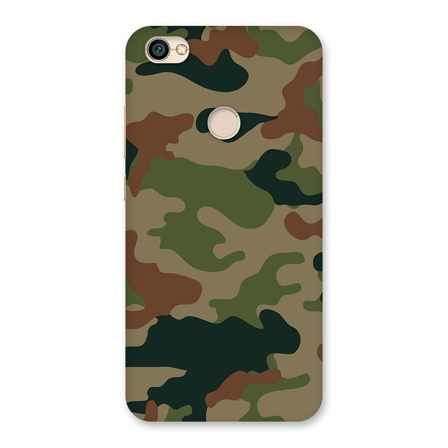 Army Camouflage Back Case for Redmi Y1 2017