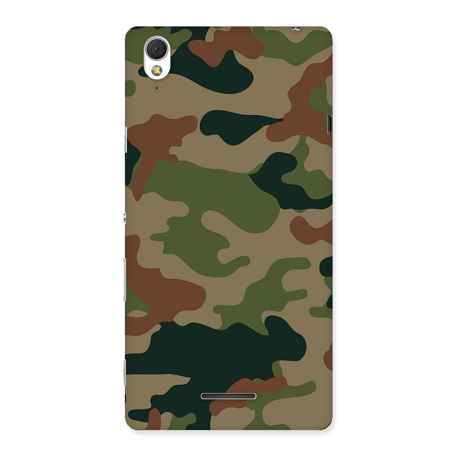 Army Camouflage Back Case for Sony Xperia T3