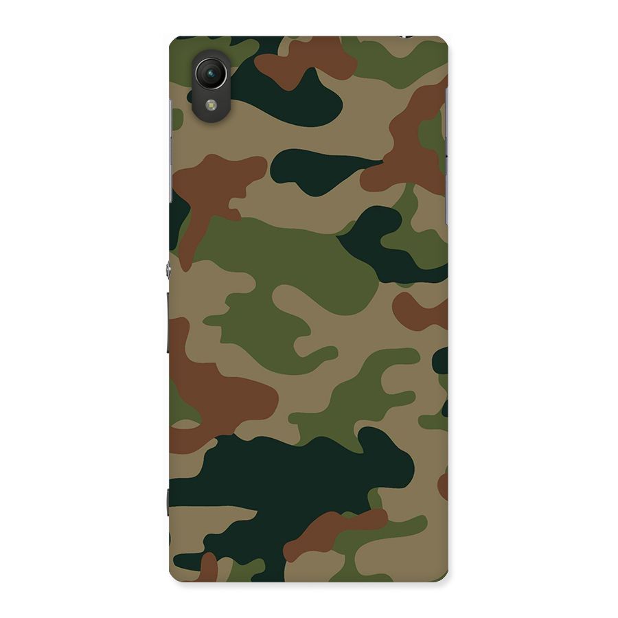Army Camouflage Back Case for Sony Xperia Z1