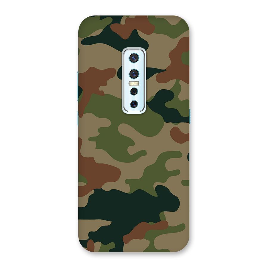 Army Camouflage Back Case for Vivo V17 Pro