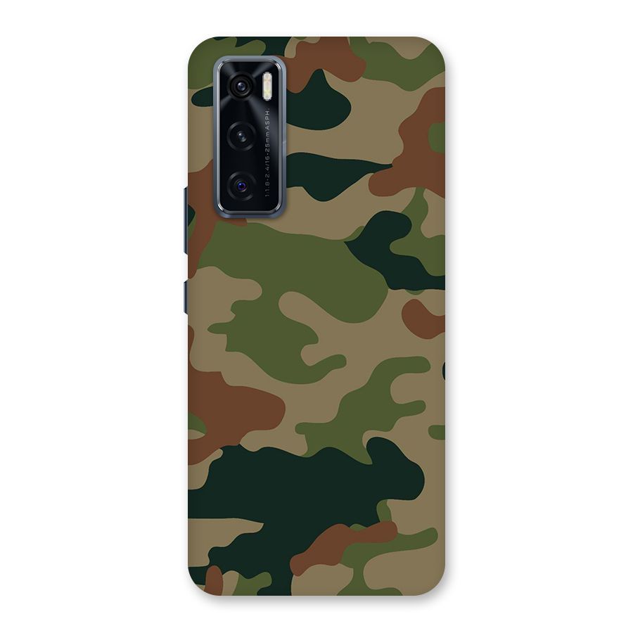 Army Camouflage Back Case for Vivo V20 SE