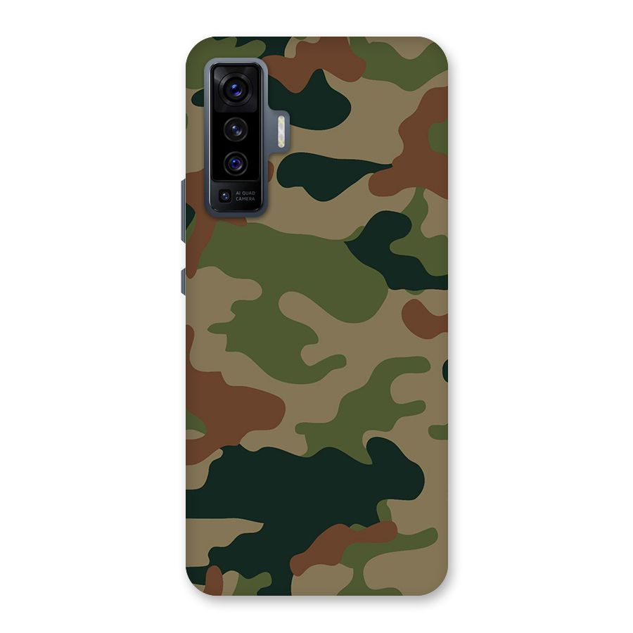 Army Camouflage Back Case for Vivo X50