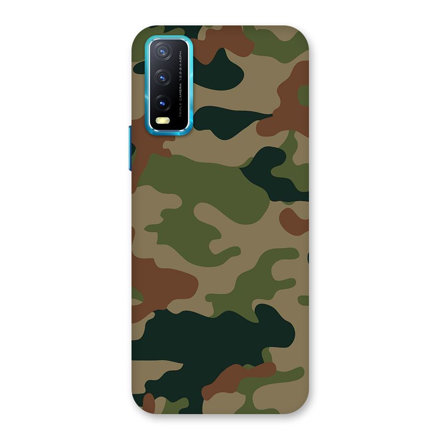 Army Camouflage Back Case for Vivo Y20