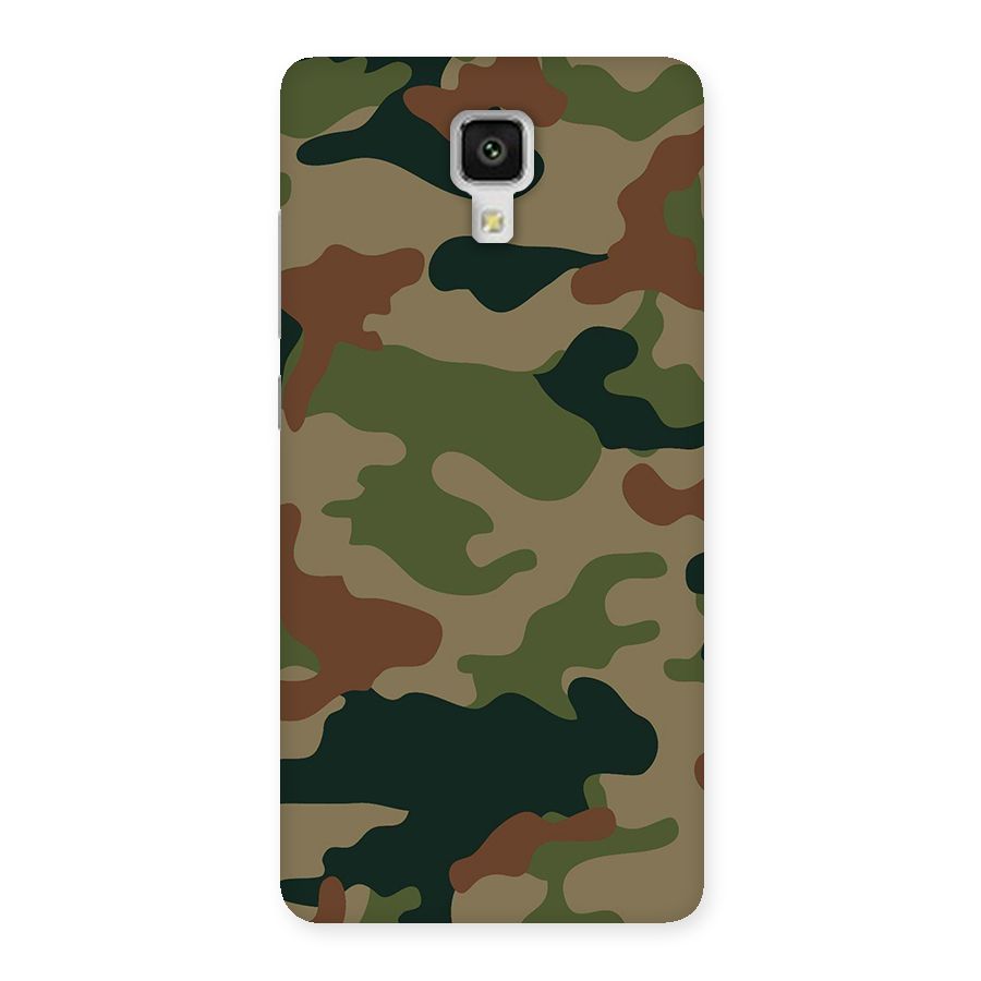 Army Camouflage Back Case for Xiaomi Mi 4
