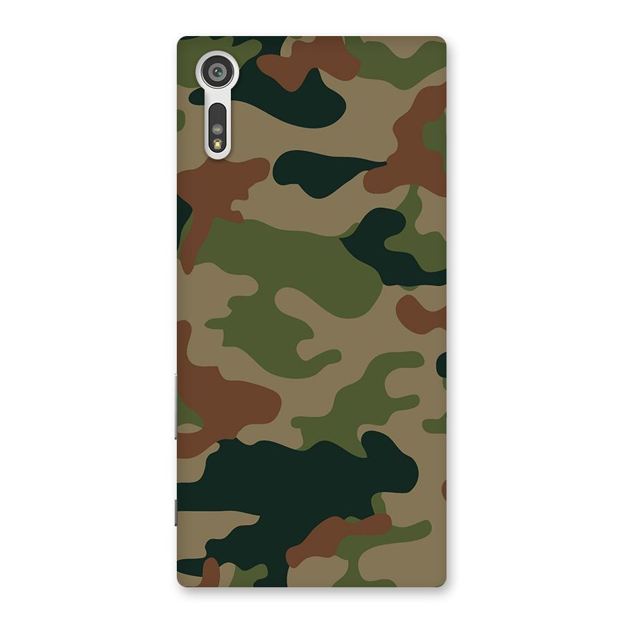 Army Camouflage Back Case for Xperia XZ