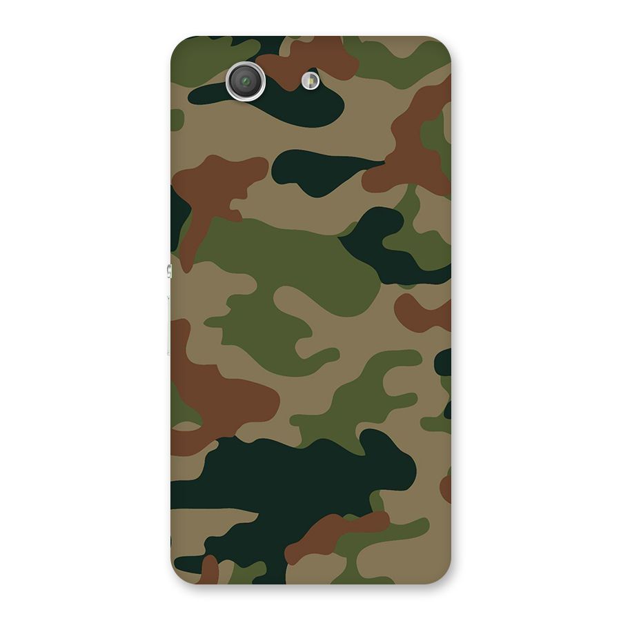 Army Camouflage Back Case for Xperia Z3 Compact