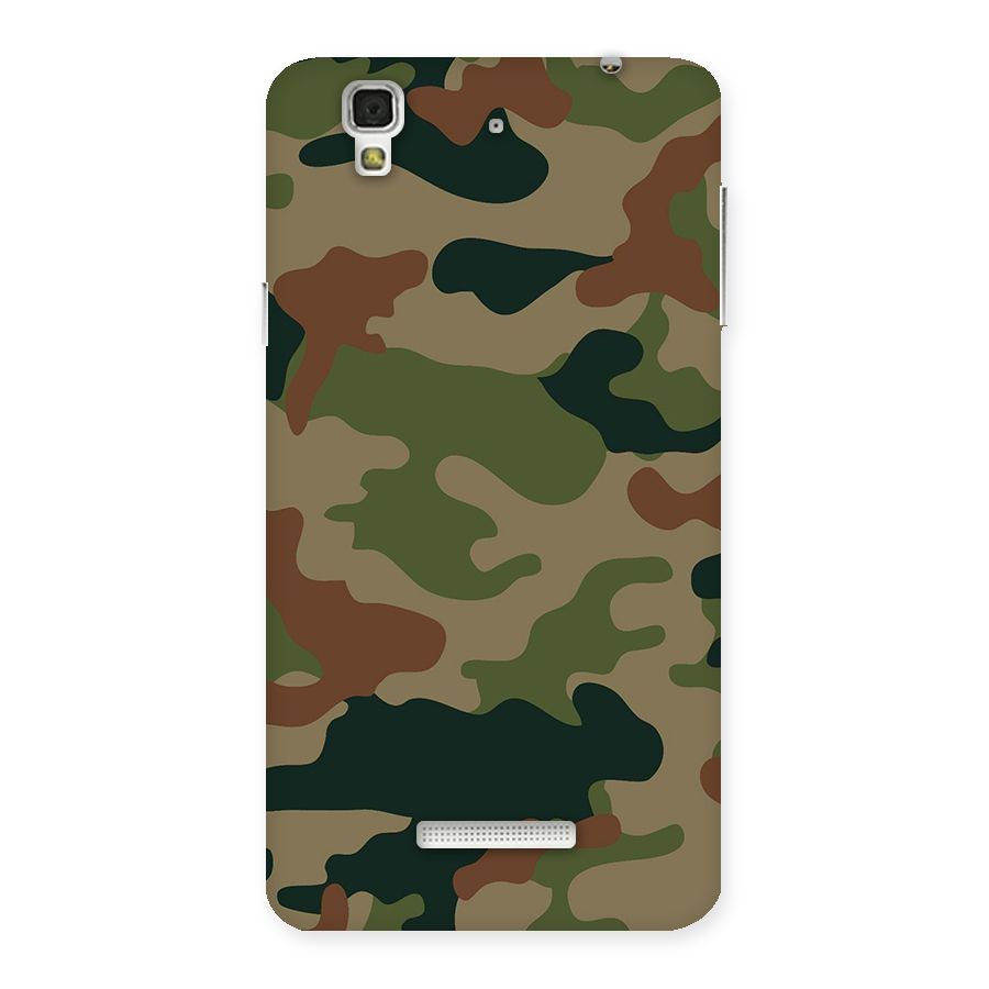 Army Camouflage Back Case for Yu Yureka
