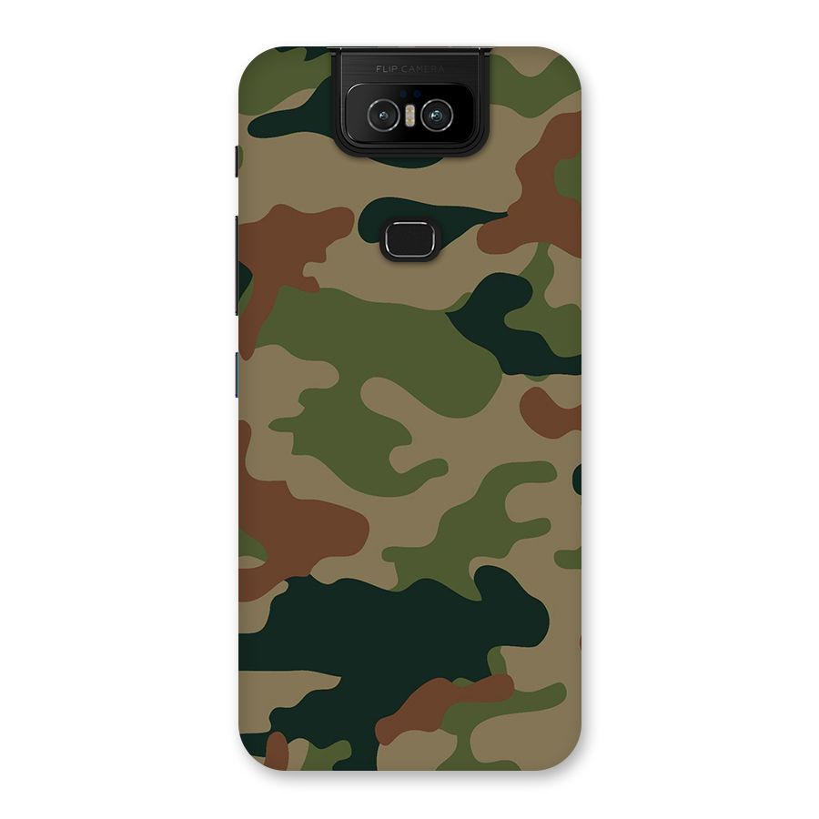 Army Camouflage Back Case for Zenfone 6z