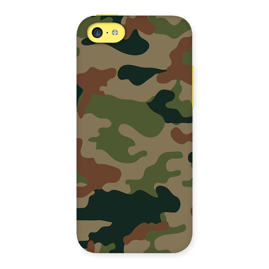 Army Camouflage Back Case for iPhone 5C