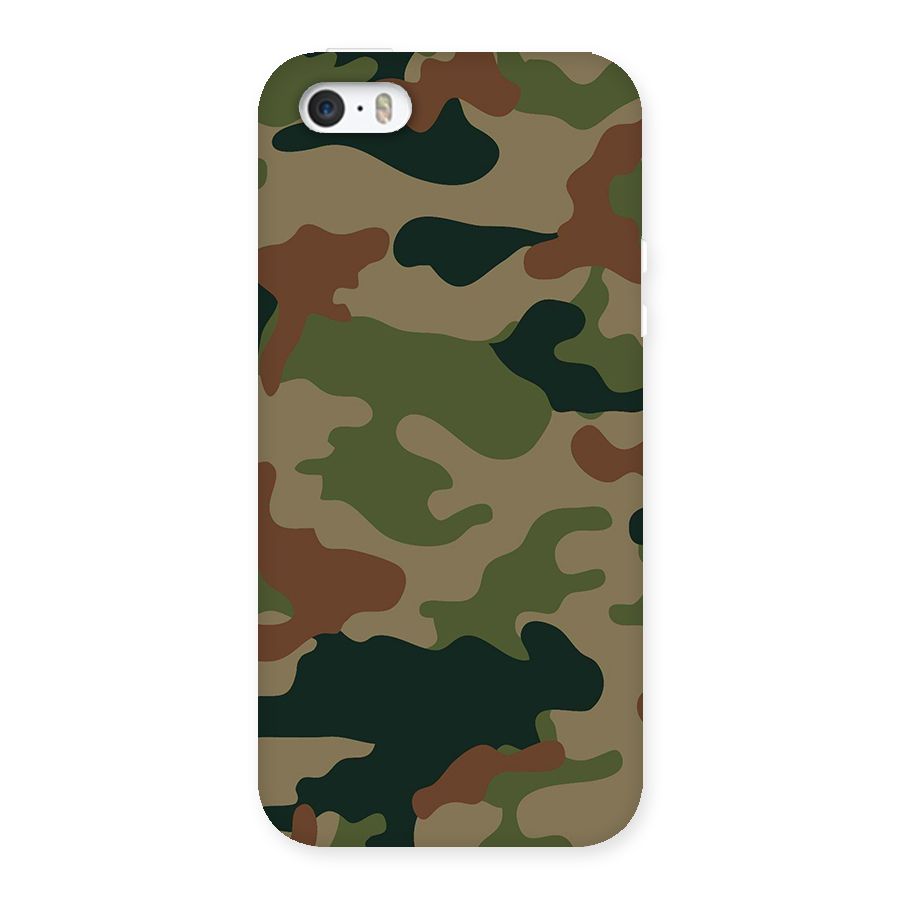 Army Camouflage Back Case for iPhone SE