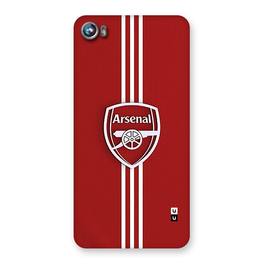 Arsenal Club Back Case for Canvas Fire 4 (A107)