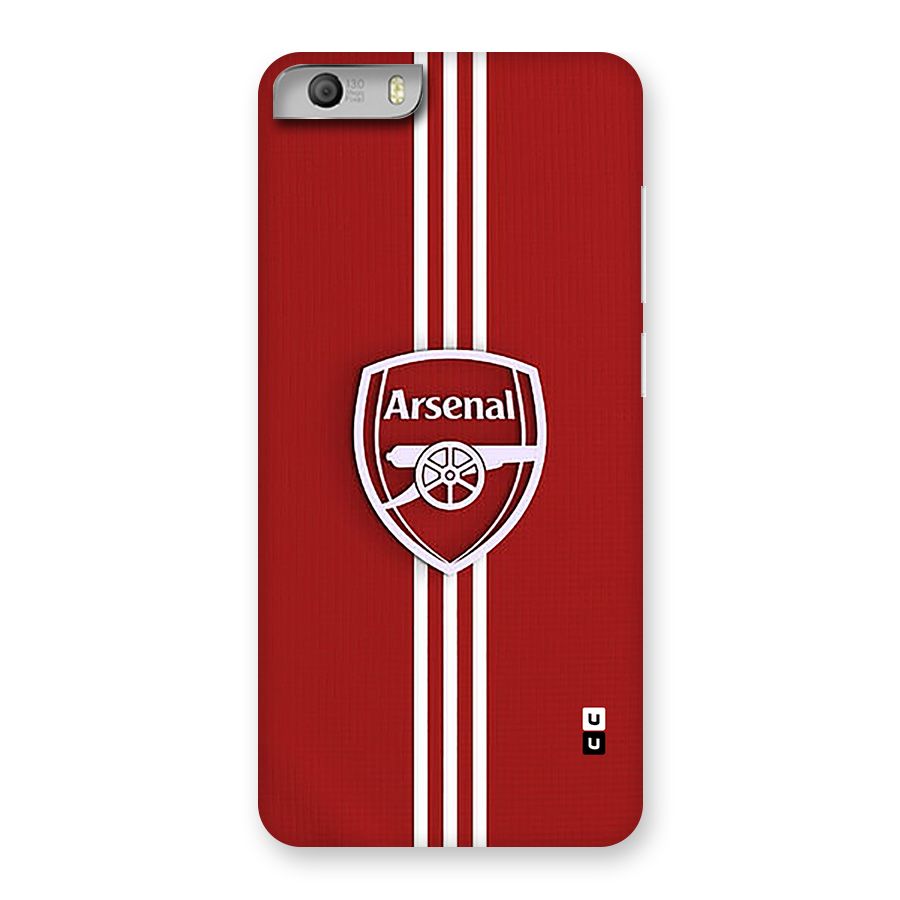 Arsenal Club Back Case for Canvas Knight 2