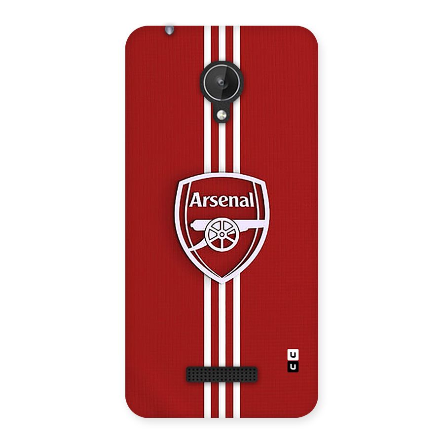 Arsenal Club Back Case for Canvas Spark Q380