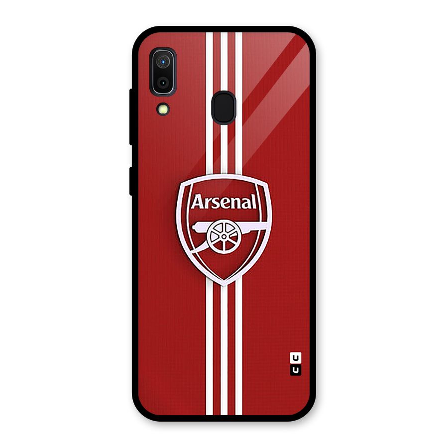 Arsenal Club Glass Back Case for Galaxy A30