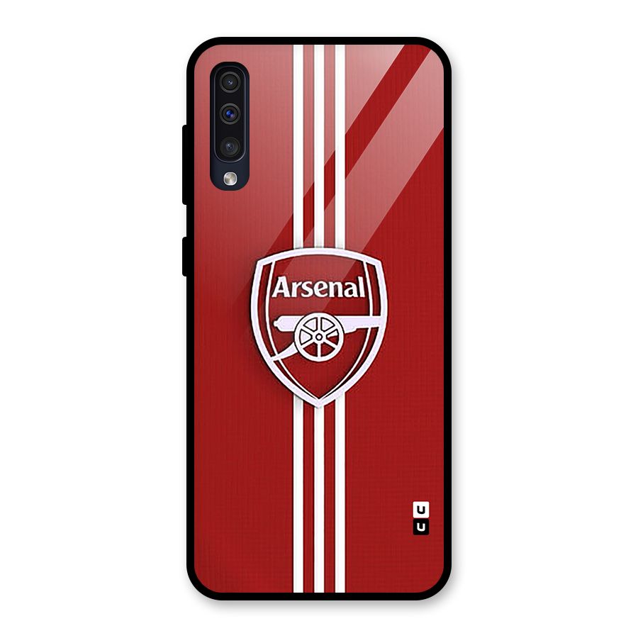 Arsenal Club Glass Back Case for Galaxy A30s