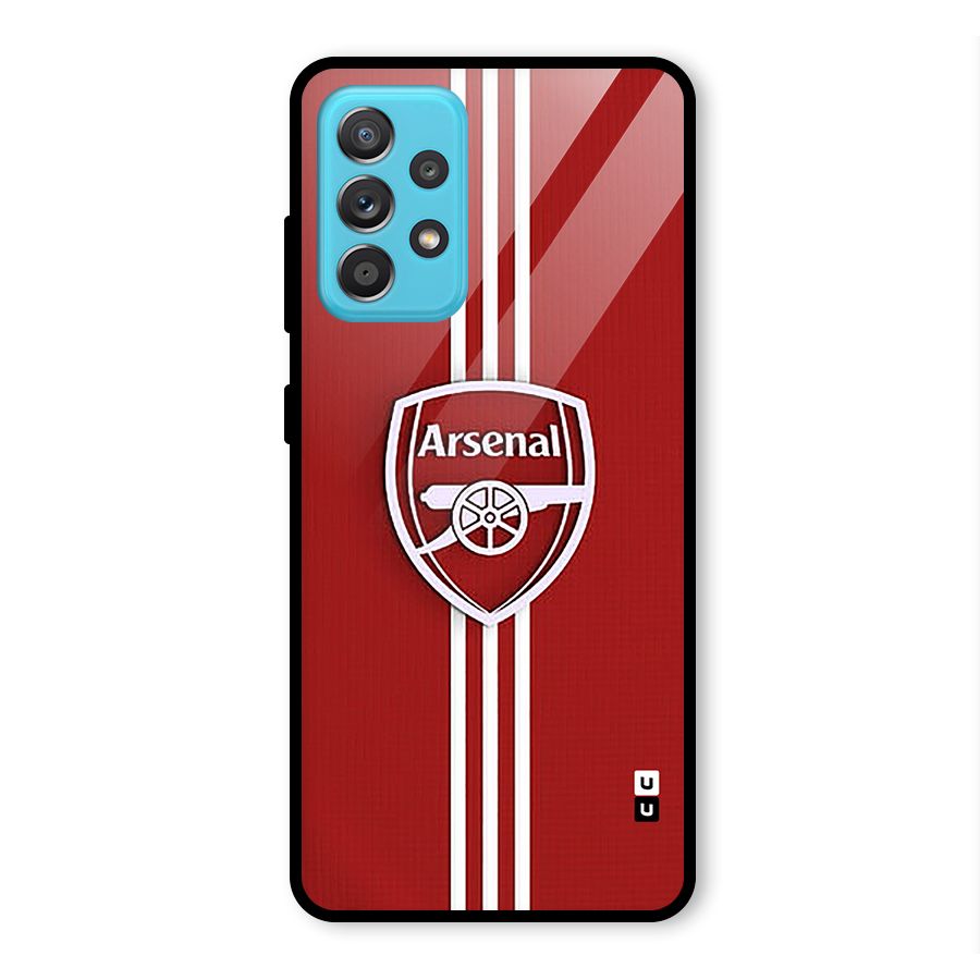 Arsenal Club Glass Back Case for Galaxy A52