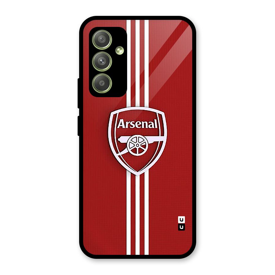 Arsenal Club Glass Back Case for Galaxy A54