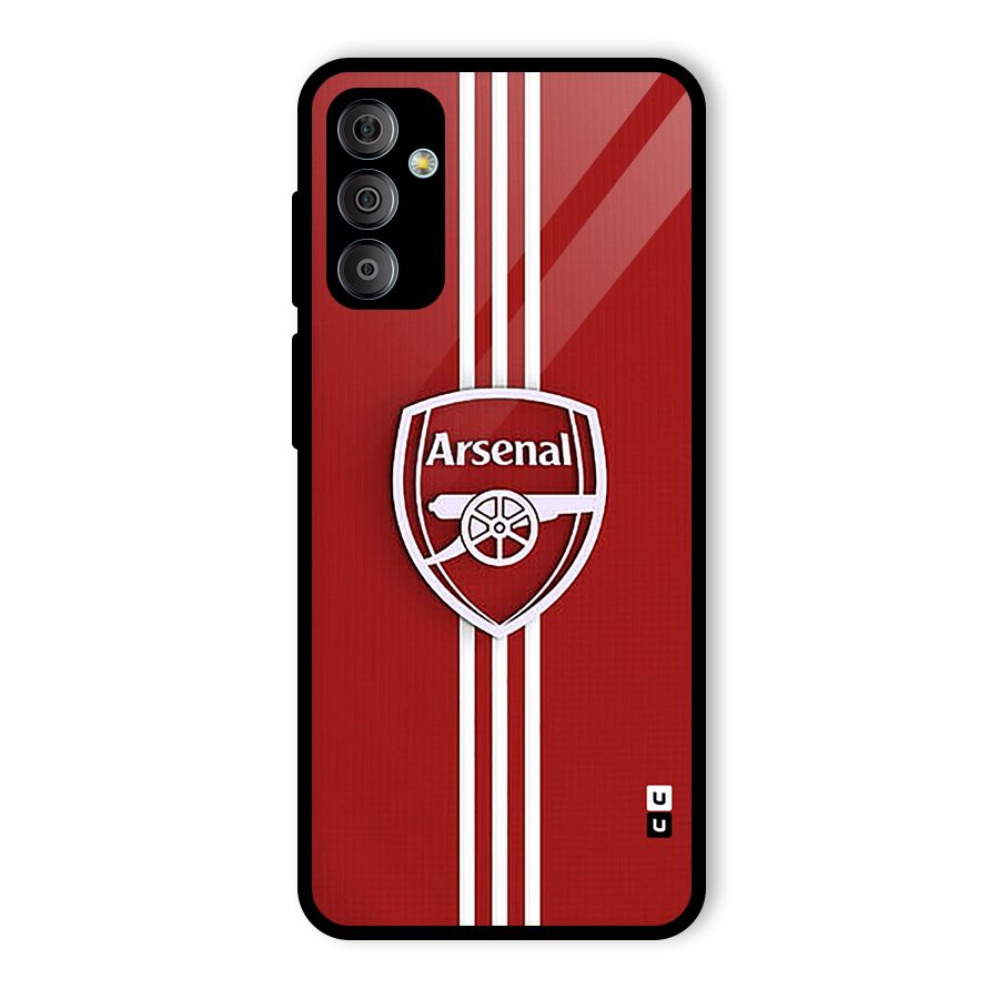 Arsenal Club Glass Back Case for Galaxy F23