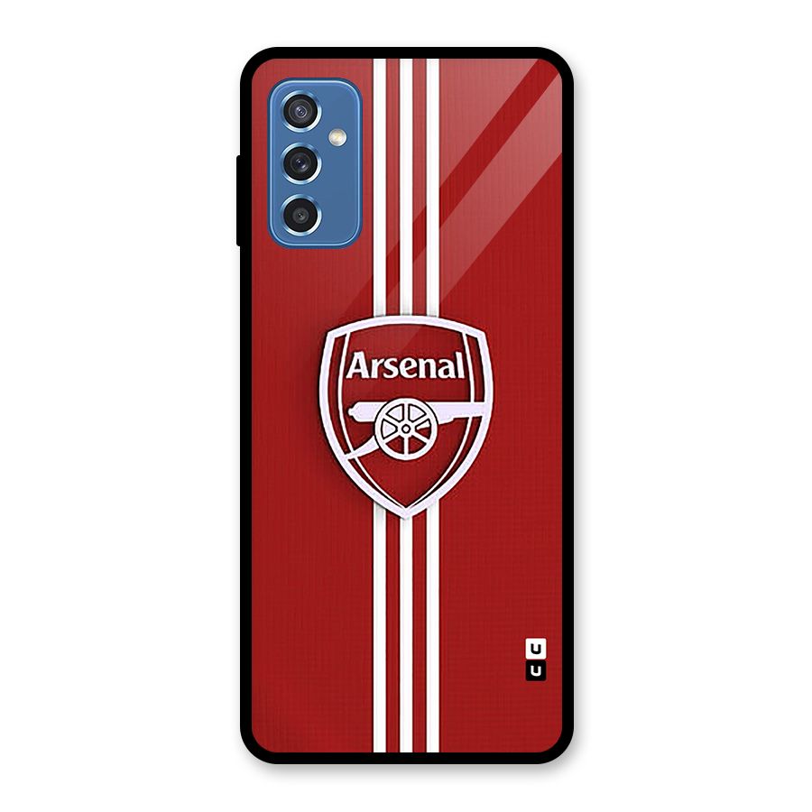 Arsenal Club Glass Back Case for Galaxy M52 5G