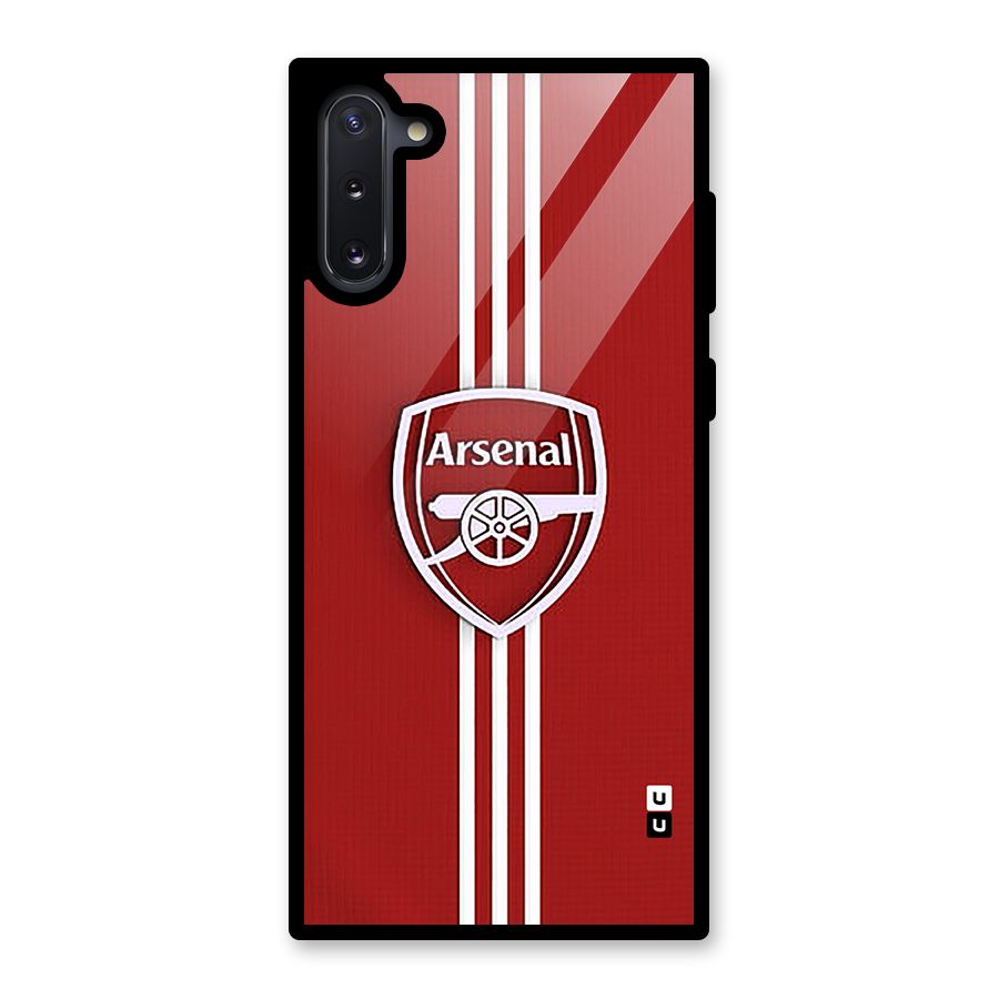 Arsenal Club Glass Back Case for Galaxy Note 10
