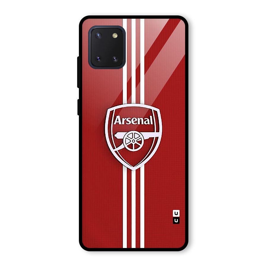 Arsenal Club Glass Back Case for Galaxy Note 10 Lite