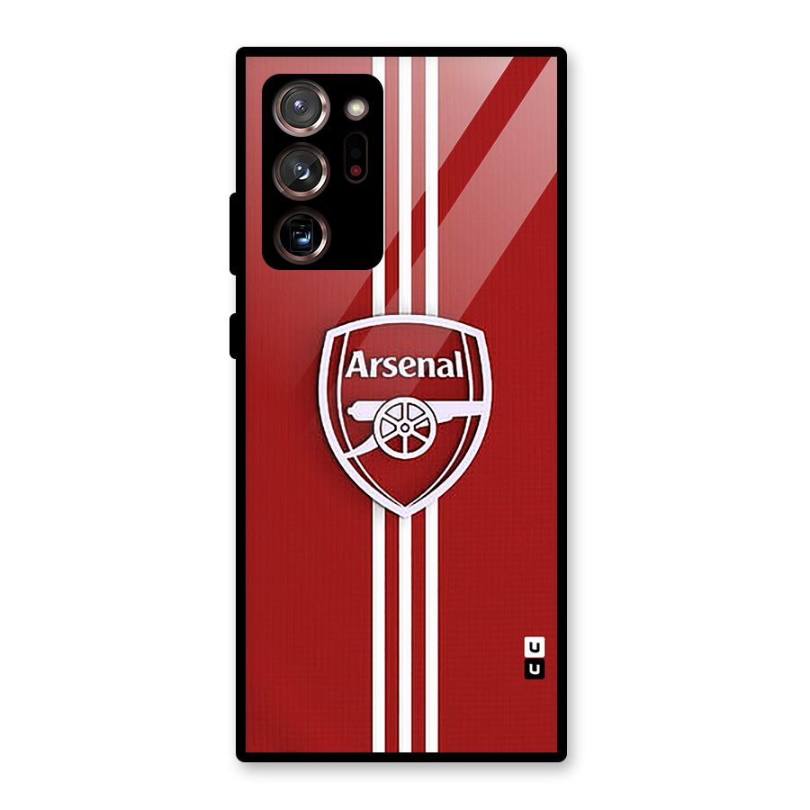 Arsenal Club Glass Back Case for Galaxy Note 20 Ultra 5G