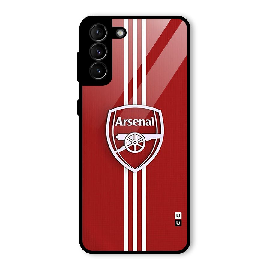 Arsenal Club Glass Back Case for Galaxy S21 Plus