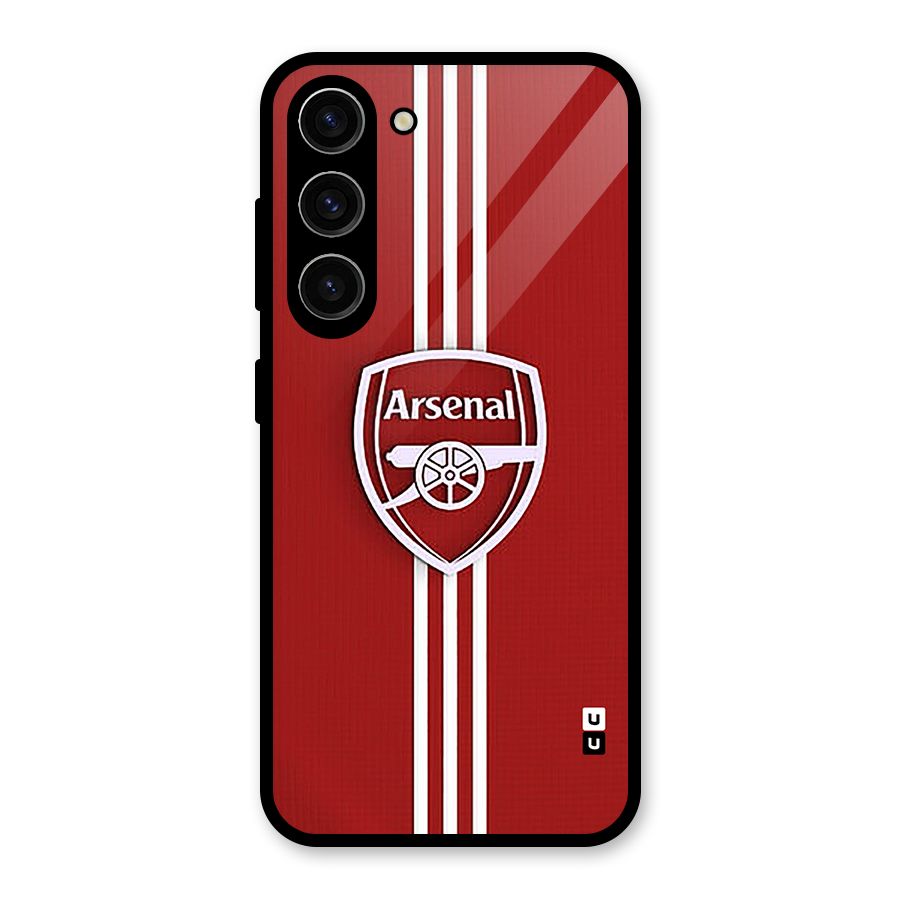 Arsenal Club Glass Back Case for Galaxy S23