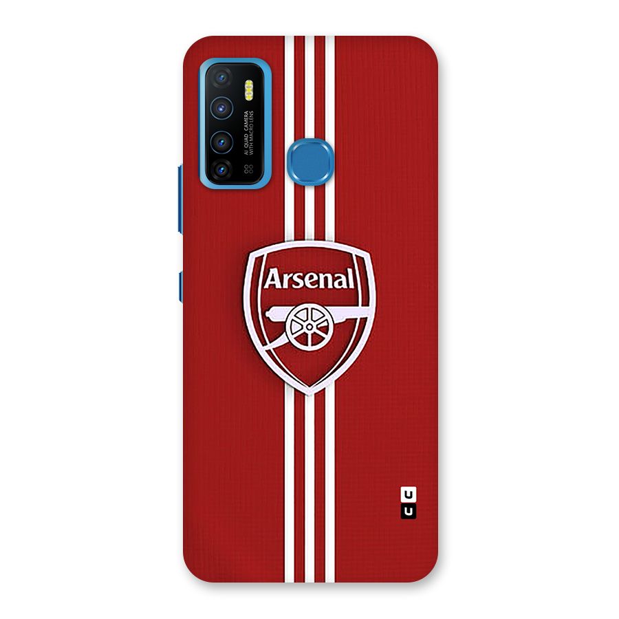 Arsenal Club Back Case for Infinix Hot 9