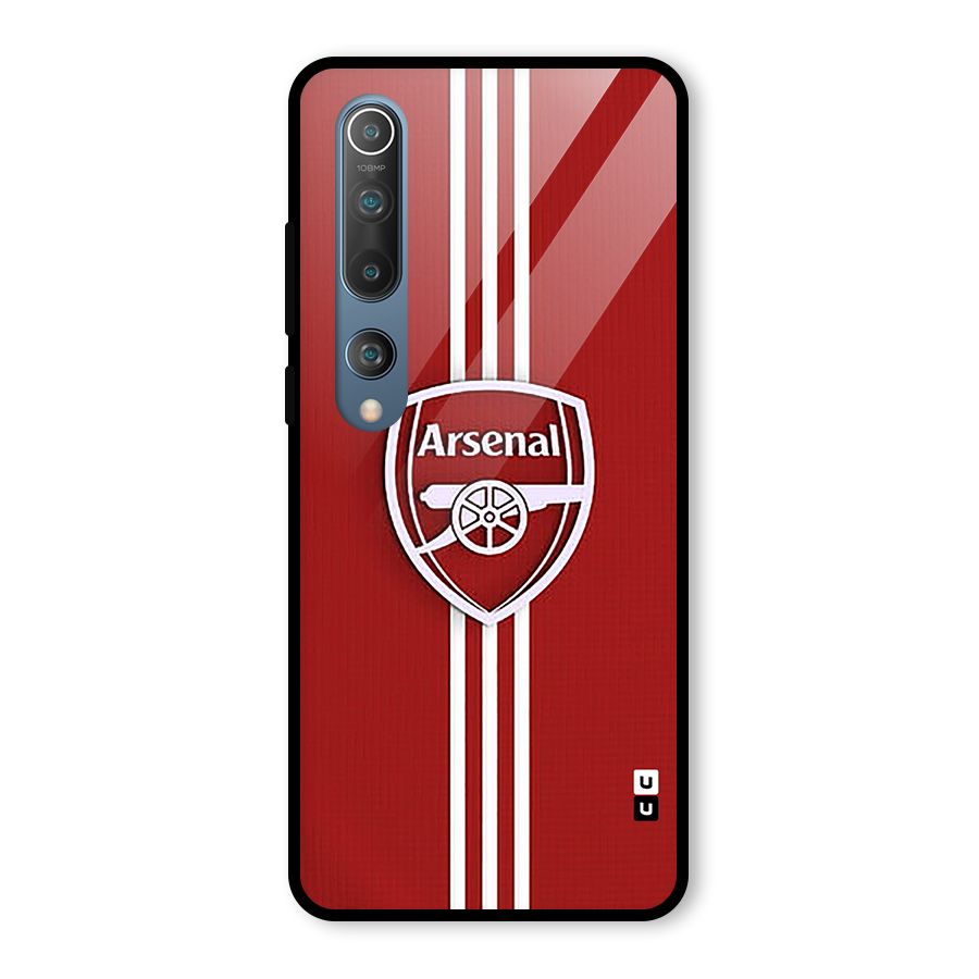 Arsenal Club Glass Back Case for Mi 10