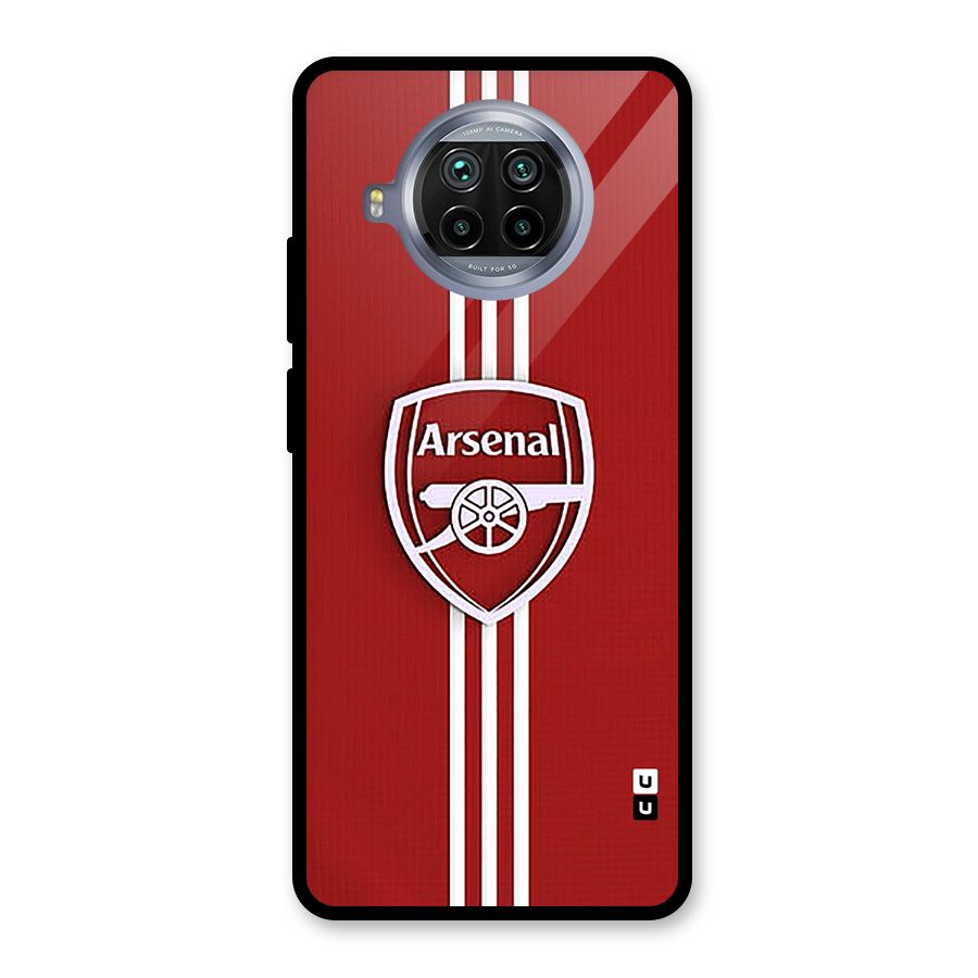 Arsenal Club Glass Back Case for Mi 10i