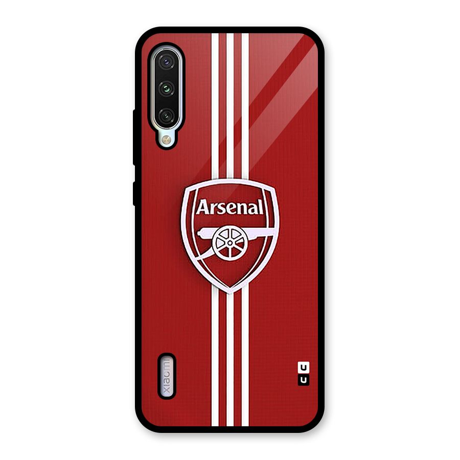 Arsenal Club Glass Back Case for Mi A3