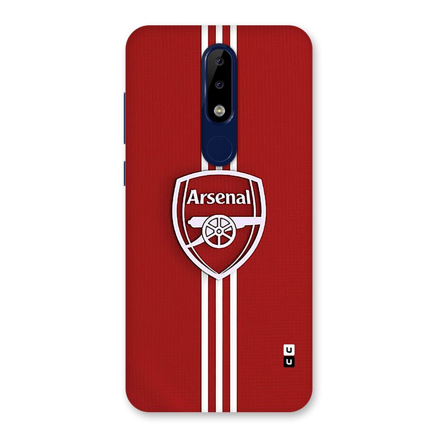 Arsenal Club Back Case for Nokia 5.1 Plus