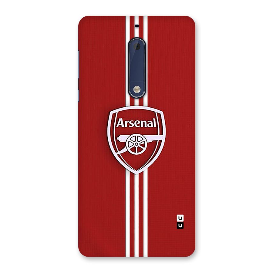 Arsenal Club Back Case for Nokia 5