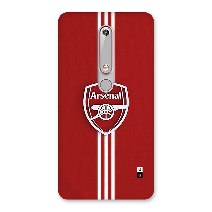 Arsenal Club Back Case for Nokia 6.1