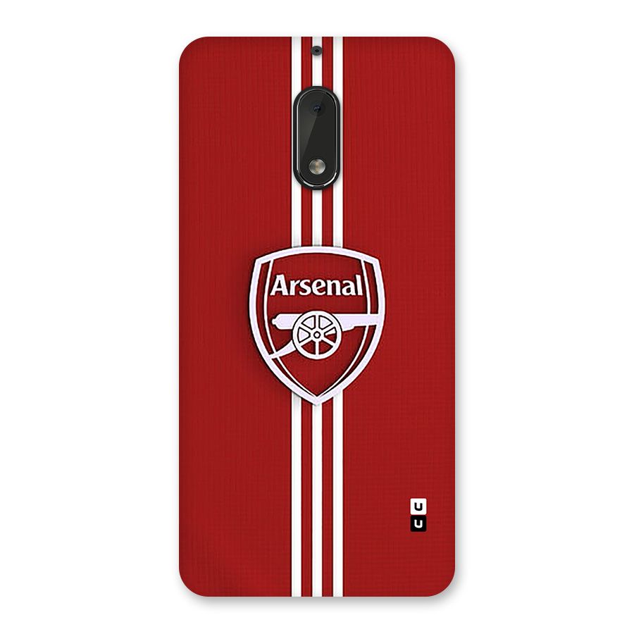Arsenal Club Back Case for Nokia 6