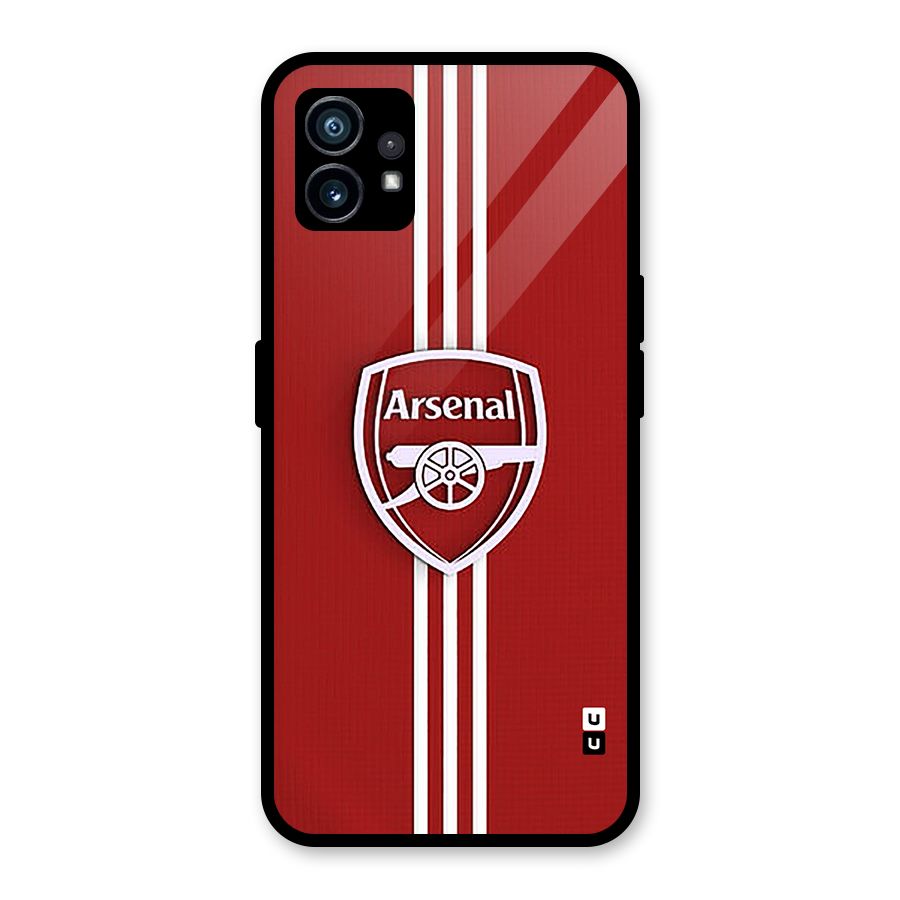 Arsenal Club Glass Back Case for Nothing Phone 1