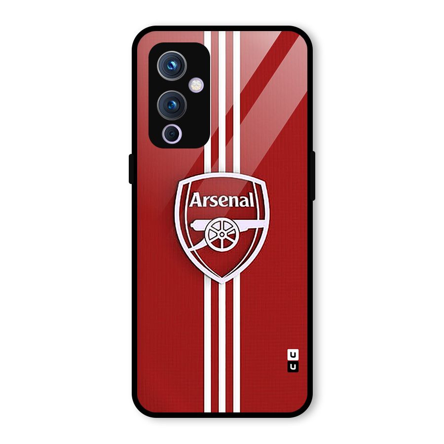 Arsenal Club Glass Back Case for OnePlus 9